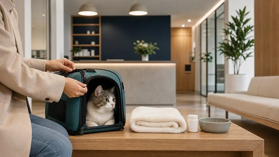 고양이 스케일링 전 금식·복용약·이동 계획을 확인하는 보호자