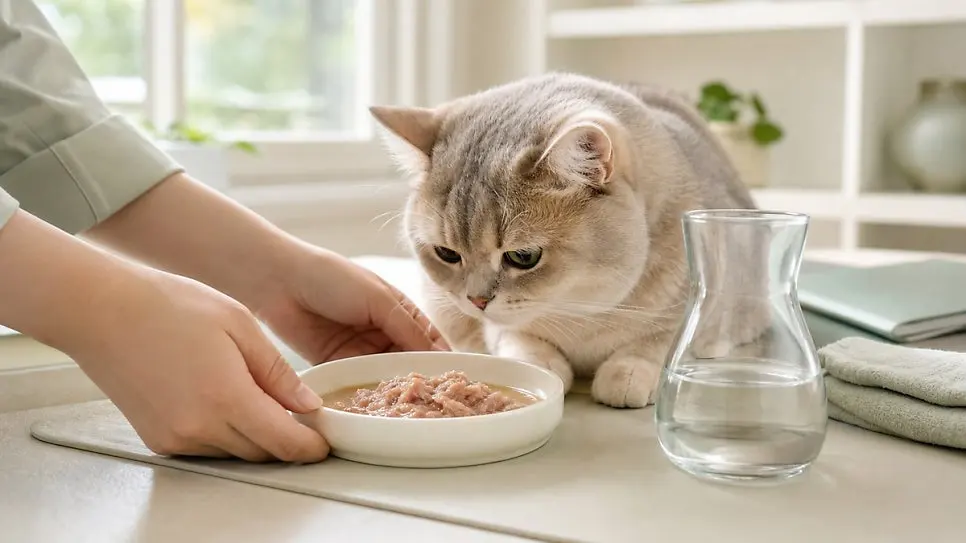 고양이 신부전 초기 증상, 물·소변·체중 변화로 확인하는 법 (썬동물병원)