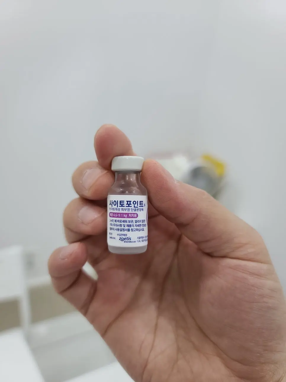 강아지 피부 가려움증 치료제 cytopoint 주사